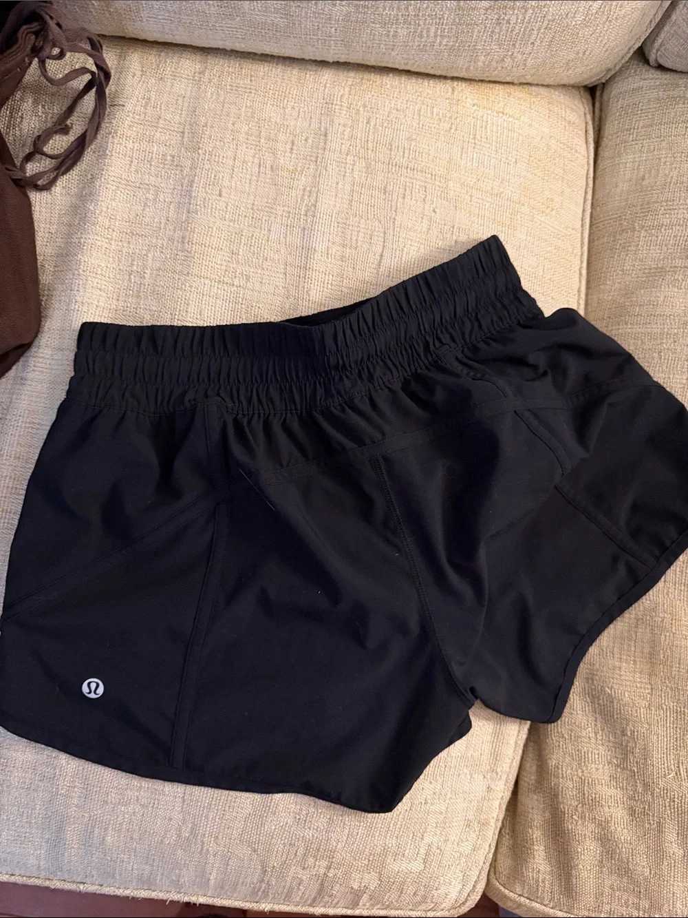 lululemon athletica Black Athletic Run Shorts
